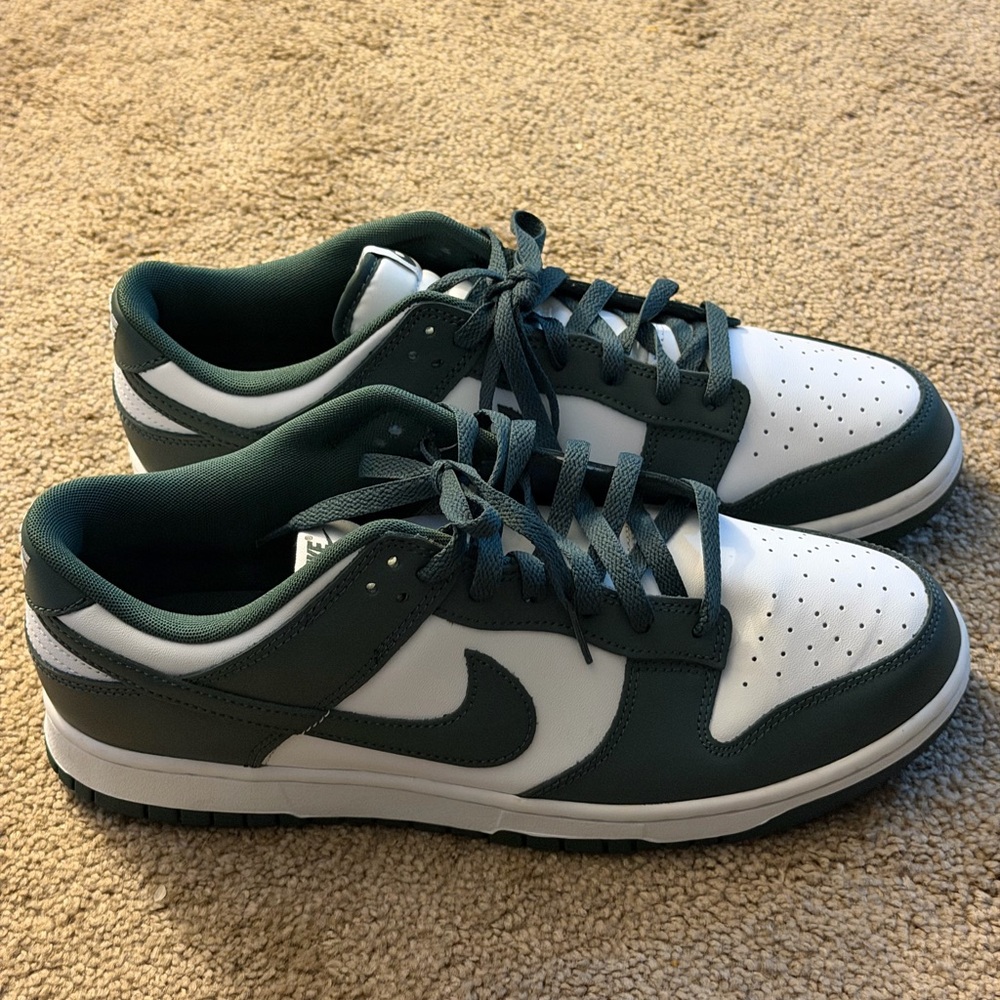 SIZE 11.5 | Nike Dunk Low 'Vintage Green' | DV0833-111 new without box NWOB - Picture 3 of 8